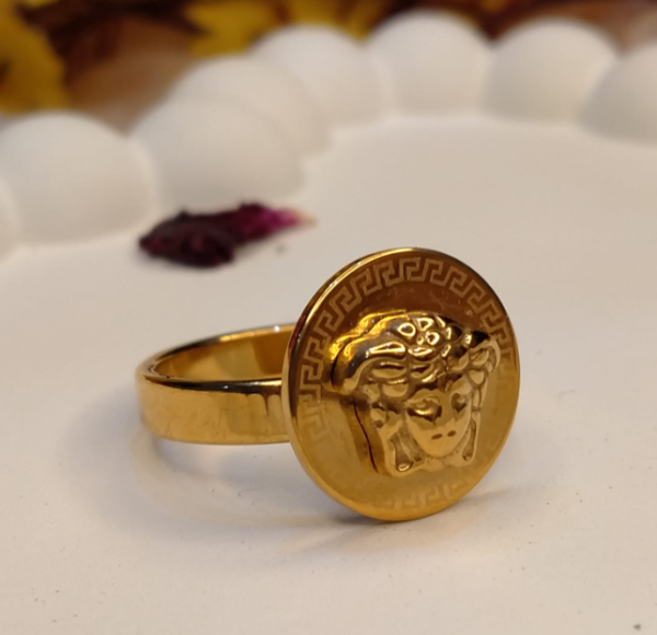 Versace Medusa Ring - Image 2