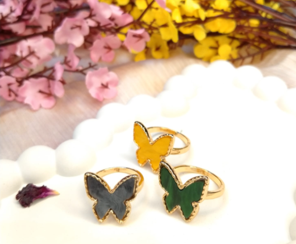 Trendy Butterfly Rings - Image 2