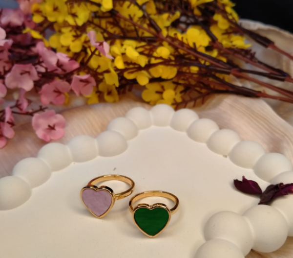 Trendy Heart Ring