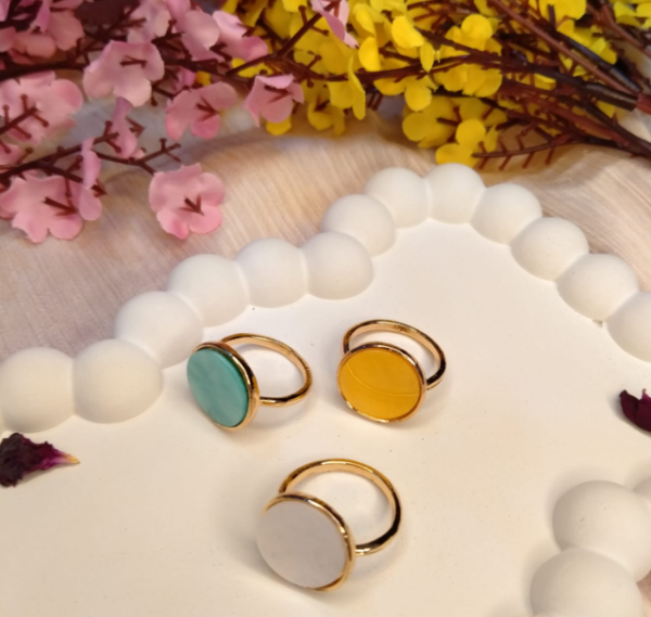 Trendy Round Rings - Image 2