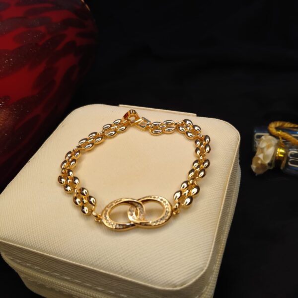 Stitched Gold Bracelet - Image 2